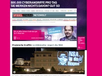 Bild zum Artikel: Projizierte Graffiti: Lichtkünstler ärgert die NSA