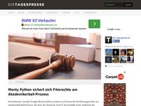 Bild zum Artikel: Monthy Python sichert sich Filmrechte am Akademikerball-Prozess