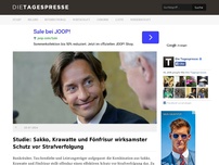 Bild zum Artikel: Studie: Sakko, Krawatte und Fönfrisur wirksamster Schutz vor Strafverfolgung