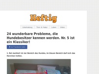 Bild zum Artikel: 24 wunderbare Probleme, die Hundebesitzer kennen werden. Nr. 5 ist ein...