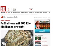 Bild zum Artikel: Fußballteam mit 400 Kilo Marihuana erwischt