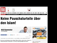 Bild zum Artikel: Kai Diekmann - Keine Pauschalurteile über den Islam!