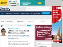 Bild zum Artikel: „Marca“: Di Maria für 65 Millionen Euro zu Paris Saint-Germain
