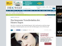 Bild zum Artikel: Vererbung: Das langsame Verschwinden der blauen Augen