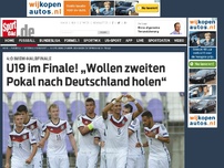 Bild zum Artikel: 4:0! DFB-Bubis zaubern sich ins EM-Finale Durch einen klaren 4:0-Erfolg über chancenlose Österreicher ist die deutsche U19-Nationalmannschaft ins Finale der Europameisterschaft eingezogen. »