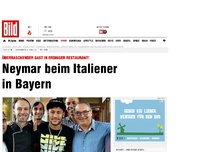 Bild zum Artikel: Neymar beim Italiener in Erding