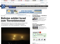 Bild zum Artikel: Nahost-Konflikt: Bolivien erklärt Israel zum Terroristenstaat