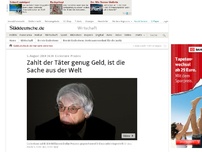 Bild zum Artikel: Ecclestone-Prozess: Zahlt der Täter genug Geld, ist die Sache aus der Welt