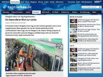 Bild zum Artikel: Fahrgäste in Perth retten vom Zug Eingeklemmten