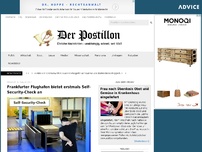 Bild zum Artikel: Frankfurter Flughafen bietet erstmals Self-Security-Check an