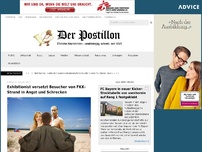 Bild zum Artikel: Exhibitionist versetzt Besucher von FKK-Strand in Angst und Schrecken