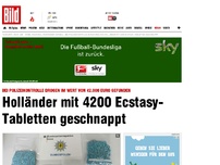 Bild zum Artikel: 4200 Ecstasy-Tabletten beschlagnahmt