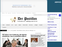 Bild zum Artikel: 493 Spione nach Forderung, alle Agenten aufzudecken, durch Lachanfälle enttarnt