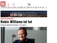 Bild zum Artikel: Hollywood trauert - Schauspieler Robin Williams ist tot