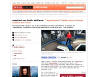 Bild zum Artikel: Abschied von Robin Williams: 'Tagesthemen'-Moderatorin Miosga klettert auf Tisch