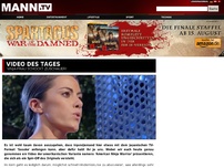 Bild zum Artikel: Film & TV: Video des Tages - Ninja-Frau schockt Zuschauer!