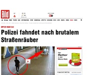 Bild zum Artikel: Alte Oper - Polizei fahndet nach brutalem Straßenräuber