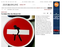 Bild zum Artikel: Verkehrsschilder: 
			  Vorfahrt für die Street Art