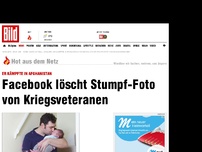 Bild zum Artikel: Facebook löscht Stumpf-Foto von Kriegsveteranen