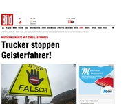 Bild zum Artikel: Lkw-Schutzschild verhindert Katastrophe