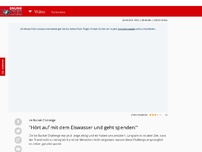 Bild zum Artikel: Ice Bucket Challenge - 'Hört auf mit dem Eiswasser und geht spenden'