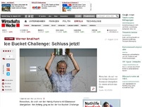 Bild zum Artikel: Werner knallhart: Ice Bucket Challenge: Schluss jetzt!