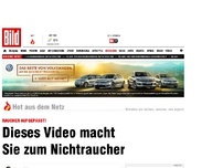 Bild zum Artikel: Raucher aufgepasst! - Dieses Video macht Sie zum Nichtraucher