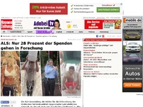 Bild zum Artikel: ALS: Nur 28 Prozent der Spenden gehen in Forschung