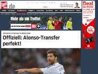 Bild zum Artikel: Wechsel fast fix! Alonso zum Medizincheck in München Xabi Alonso ist heute zum Medizincheck in München. Die Gespräche mit Real Madrid sind weit vorangeschritten, wie der Verein bestätigte. »