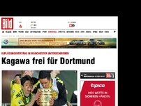 Bild zum Artikel: Manchester will 10 Mio vom BVB - Kagawa heute schon zum Medizincheck?