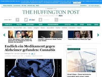Bild zum Artikel: Endlich ein Medikament gegen Alzheimer gefunden: Cannabis