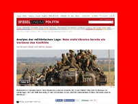 Bild zum Artikel: Analyse der militärischen Lage: Nato sieht Ukraine bereits als Verlierer des Konfikts