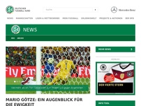 Bild zum Artikel: Mario Götze: Ein Augenblick für die Ewigkeit