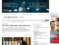 Bild zum Artikel: 'Die Staatsaffäre': 
			  Herz, Hirn, Highheels, Haushaltshoheit