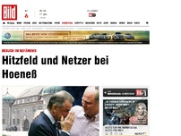 Bild zum Artikel: Besuch im Gefängnis - Hitzfeld und Netzer bei Hoeneß