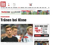 Bild zum Artikel: KLOSE - Tränen bei Abschied