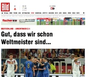 Bild zum Artikel: 2:4 gegen Argentinien - Vier Sterne, vier Gegentore