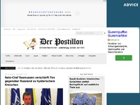 Bild zum Artikel: Nato-Chef Rasmussen verschärft Ton gegenüber Russland zu hysterischem Kreischen