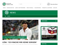 Bild zum Artikel: Löw: 'Ich mache mir keine Sorgen'