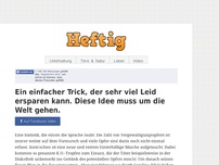 Bild zum Artikel: Ein einfacher Trick, der sehr viel Leid ersparen kann. Diese Idee muss um die Welt gehen.