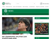 Bild zum Artikel: Die Länderspiel-Splitter zum Schottland-Spiel