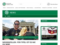 Bild zum Artikel: Weidenfeller: Für Titel ist es nie zu spät