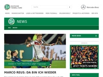 Bild zum Artikel: Marco Reus: 'Da bin ich wieder'