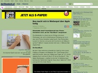 Bild zum Artikel: Böse - Ikea macht sich in Werbespot über Apple lustig