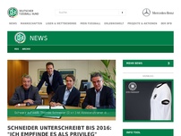 Bild zum Artikel: Neuer Löw-Assistent: Schneider unterschreibt bis 2016