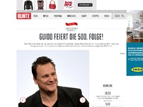 Bild zum Artikel: Guido feiert die 500. Folge!