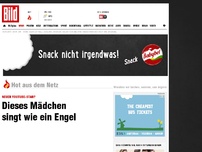 Bild zum Artikel: Neuer YouTube-Star? - Dieses Mädchen singt wie ein Engel