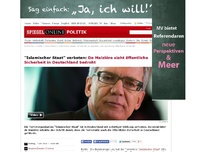 Bild zum Artikel: 'Islamischen Staat' verboten: De Maizière sieht öffentliche Sicherheit in Deutschland bedroht
