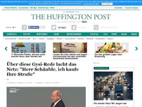 Bild zum Artikel: Über diese Gysi-Rede lacht das Netz: 'Herr Schäuble, ich kaufe Ihre Straße'