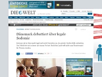 Bild zum Artikel: Sodomie-Debatte: Zum Sex mit Tieren nach Dänemark - ganz legal